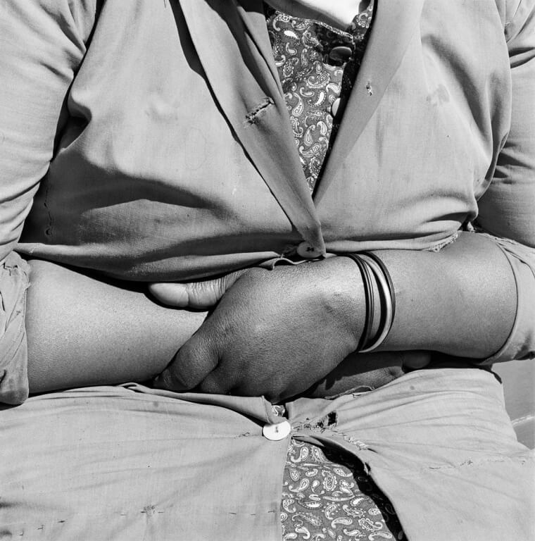 Child minder, Joubert Park, Johannesburg. 1975