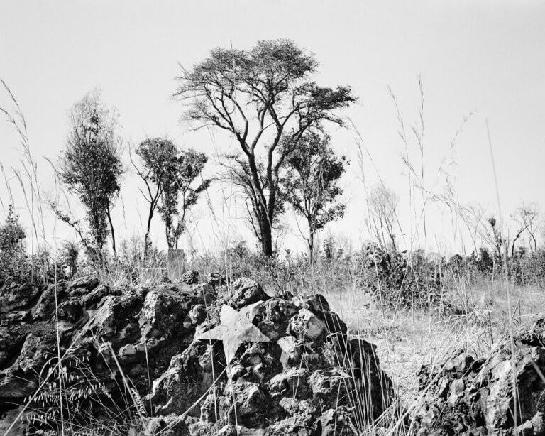 Unmarked mass grave on the outskirts of Cuito Cuanavale
